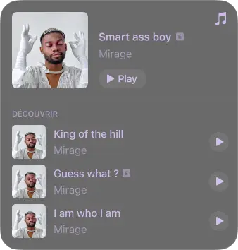 Apple music Mirage