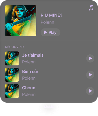 Apple music-Polenn